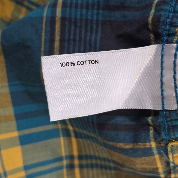 Duluth Trading Co Untucked Plaid Flannel Shirt Men Size 3XL Relaxed Fit‎ Cotton - Picture 5 of 7